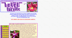 Desktop Screenshot of bayouorchids.com