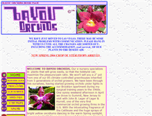 Tablet Screenshot of bayouorchids.com
